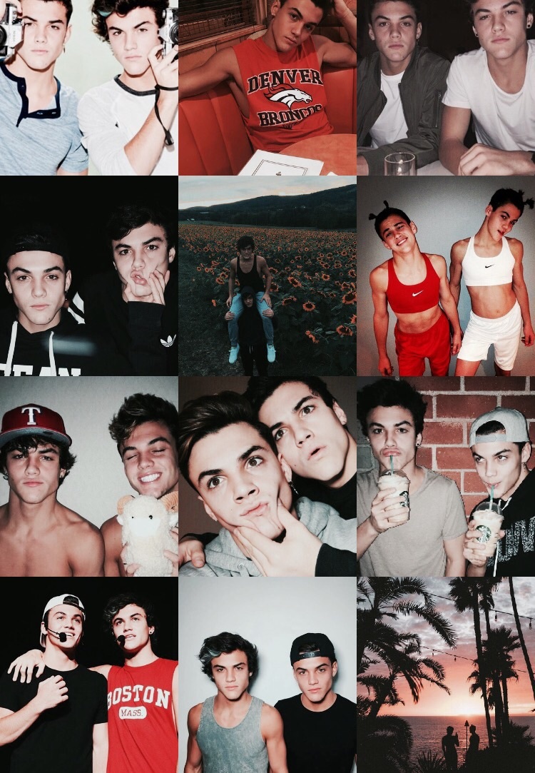 Dolan Twins And Dolan Twins Wallpaper Image - Collage , HD Wallpaper & Backgrounds
