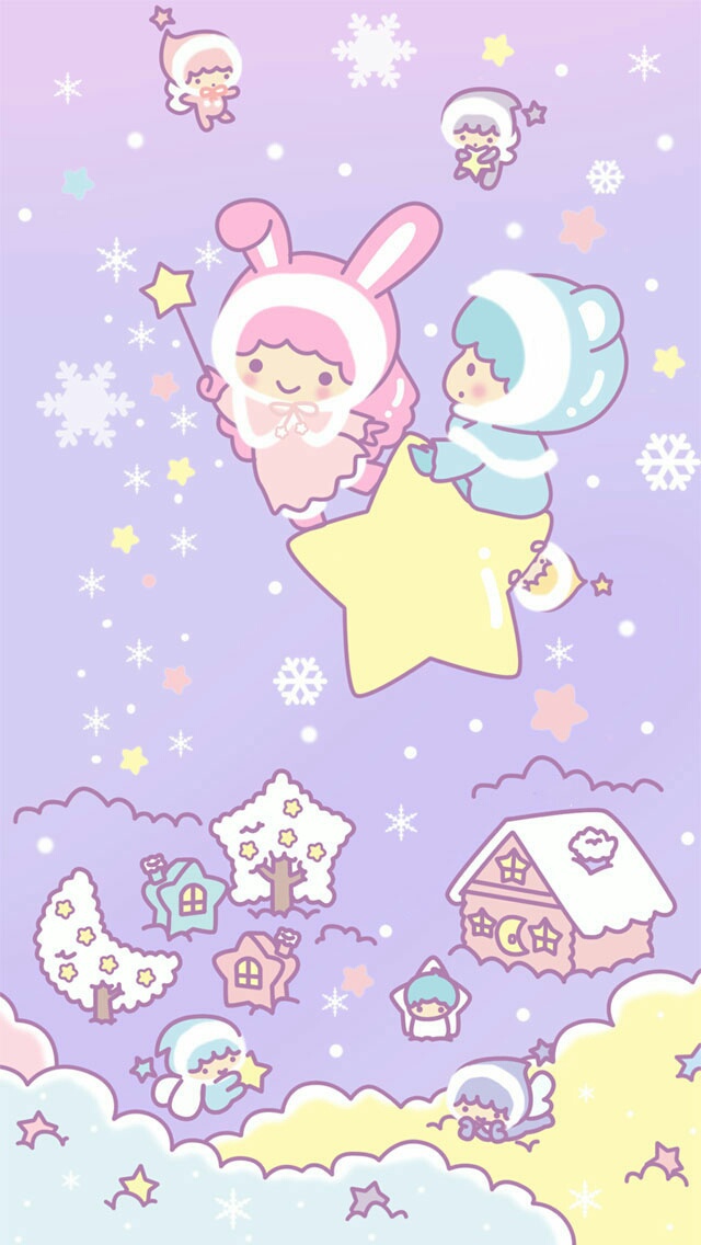 Sanrio, Little Twin Stars, And Wallpaper Image - Little Twin Stars , HD Wallpaper & Backgrounds
