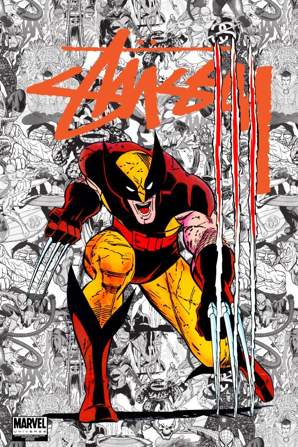 Stussy X Marvel Wolverine , HD Wallpaper & Backgrounds