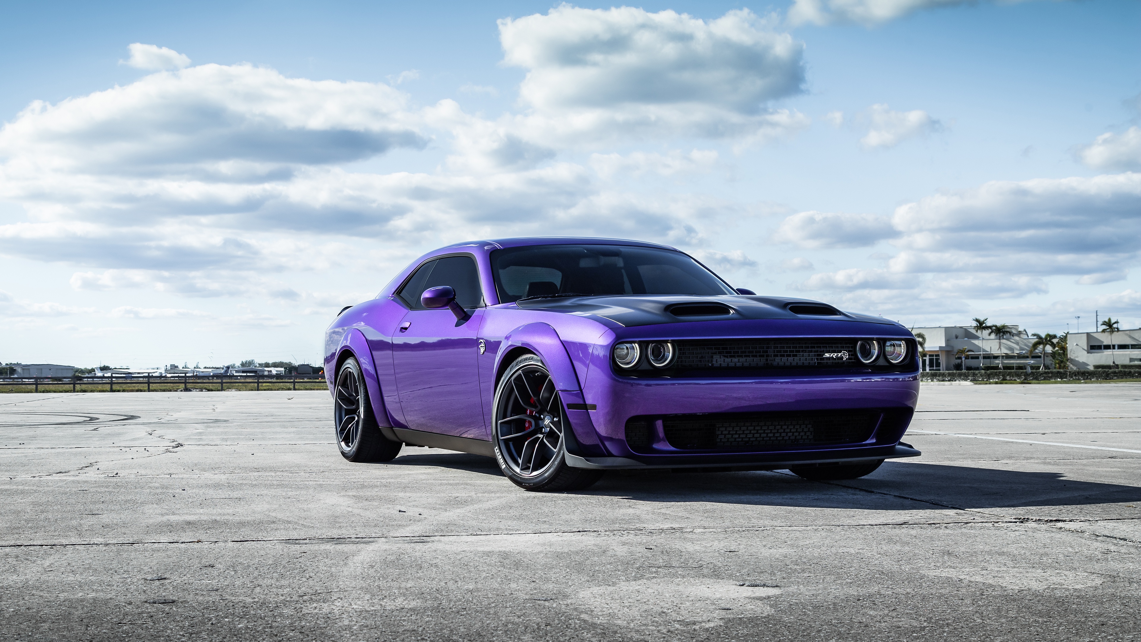 Wallpaper Of Dodge, Dodge Challenger, Muscle Car, Purple, - Dodge Challenger Wallpaper Purple , HD Wallpaper & Backgrounds