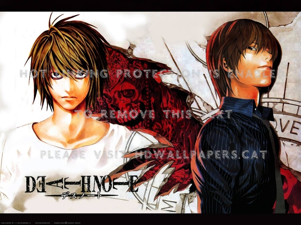 Light Yagami Kira Death Note Anime Ah My - Death Note , HD Wallpaper & Backgrounds