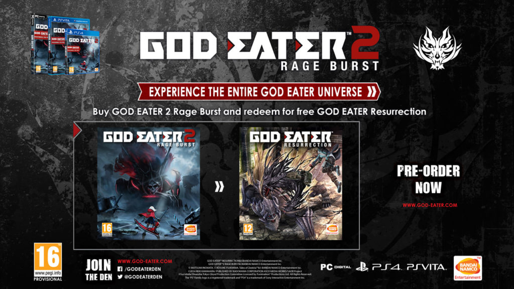 Amazing God Eater 2 Rage Burst Pictures & Backgrounds - God Eater Resurrection God Eater 2 Rage Burst , HD Wallpaper & Backgrounds