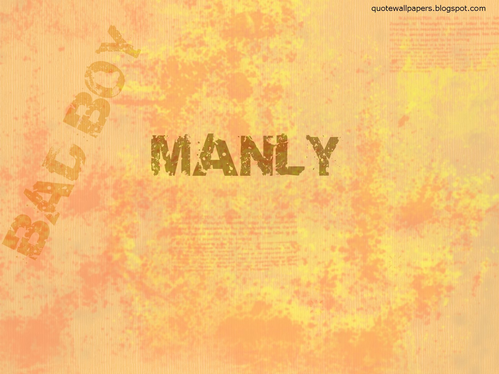 Manly Badboy - Calligraphy , HD Wallpaper & Backgrounds