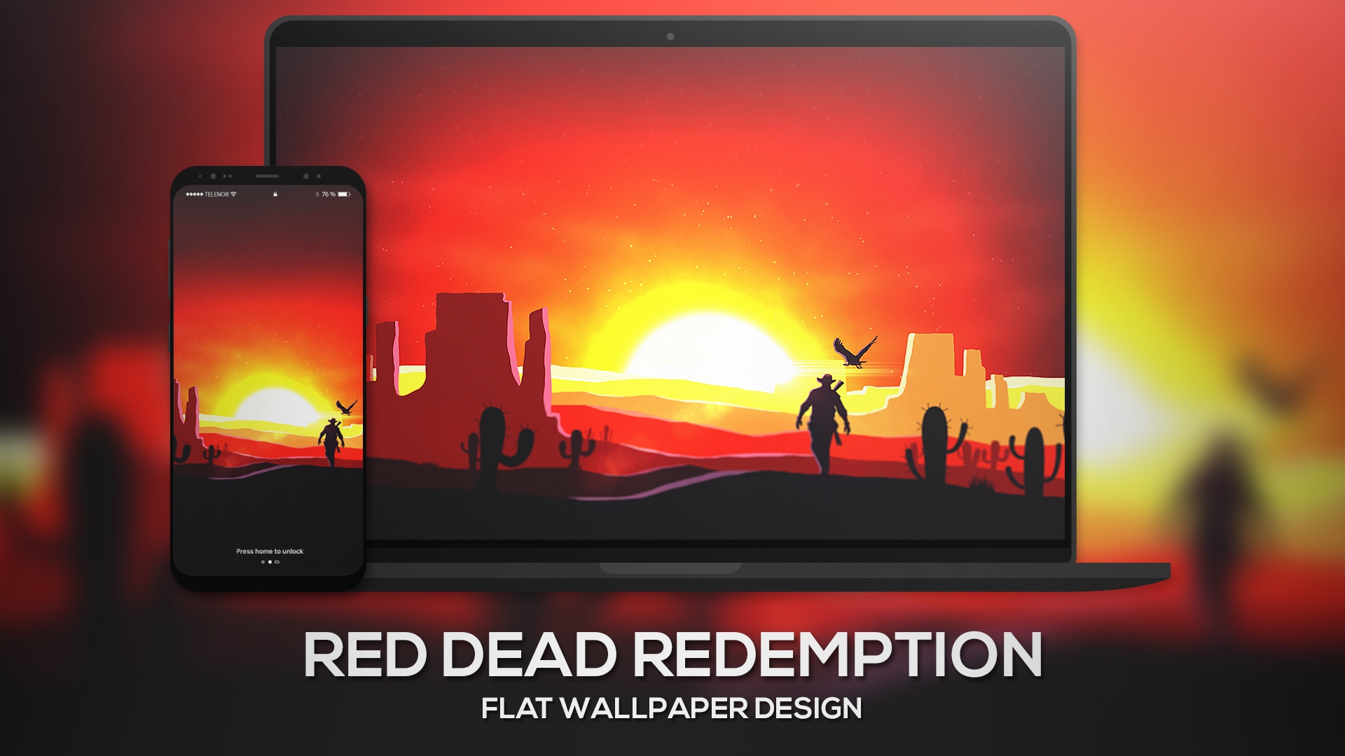 Red Read Redemption 2 Wallpaper 4k , HD Wallpaper & Backgrounds