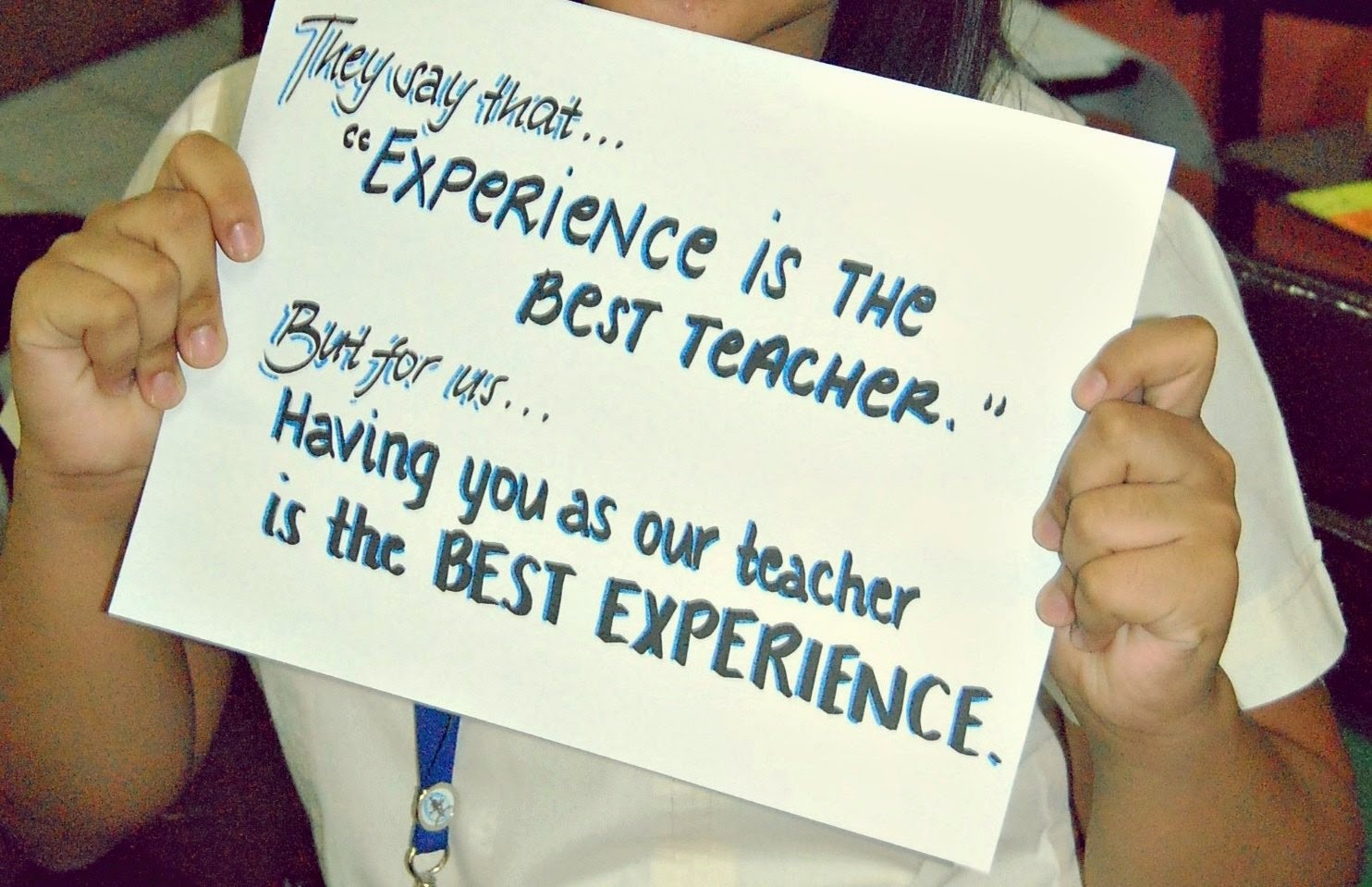 Happy Teachers Day 2014 Quotes In English For Kids - Writing , HD Wallpaper & Backgrounds