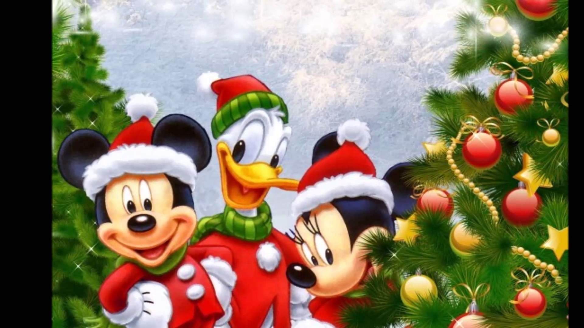 Disney Desktop Christmas Background , HD Wallpaper & Backgrounds