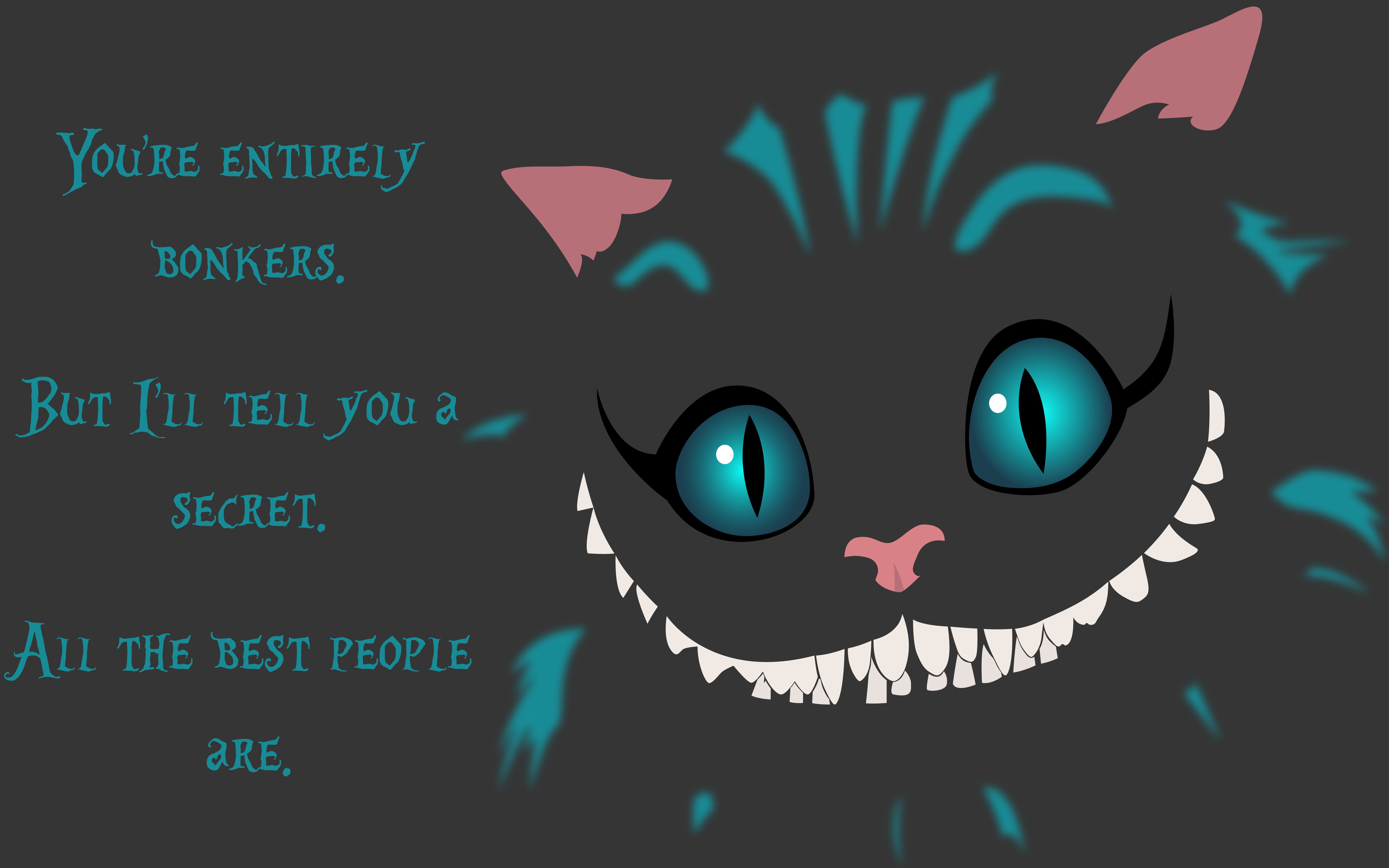 Cheshire Cat Background , HD Wallpaper & Backgrounds