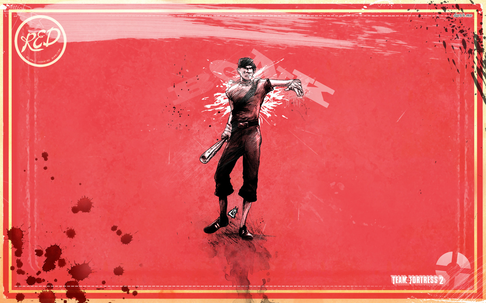 Team Fortress 2 Scout Wallpaper Hd , HD Wallpaper & Backgrounds