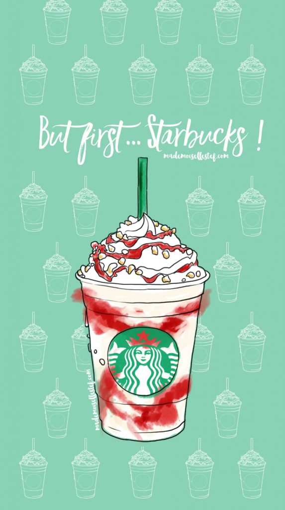 But First Starbucks Background , HD Wallpaper & Backgrounds