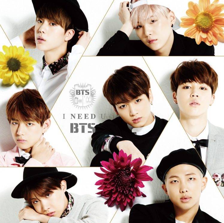 Bts, Flowers, J Hope, Jimin, Jin Bts, Jungkook, K Pop, - Bts I Need U Japanese Album , HD Wallpaper & Backgrounds