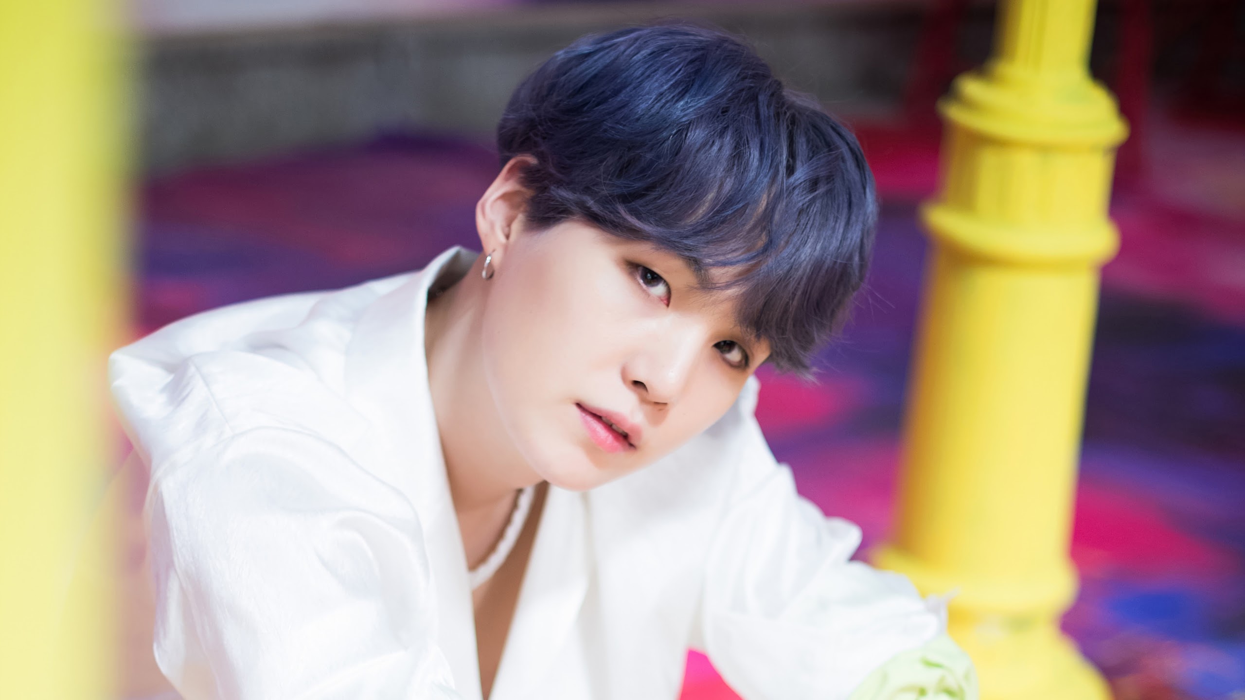 Suga, Bts, Boy With Luv, 4k, - Bts Boy With Luv Suga , HD Wallpaper & Backgrounds