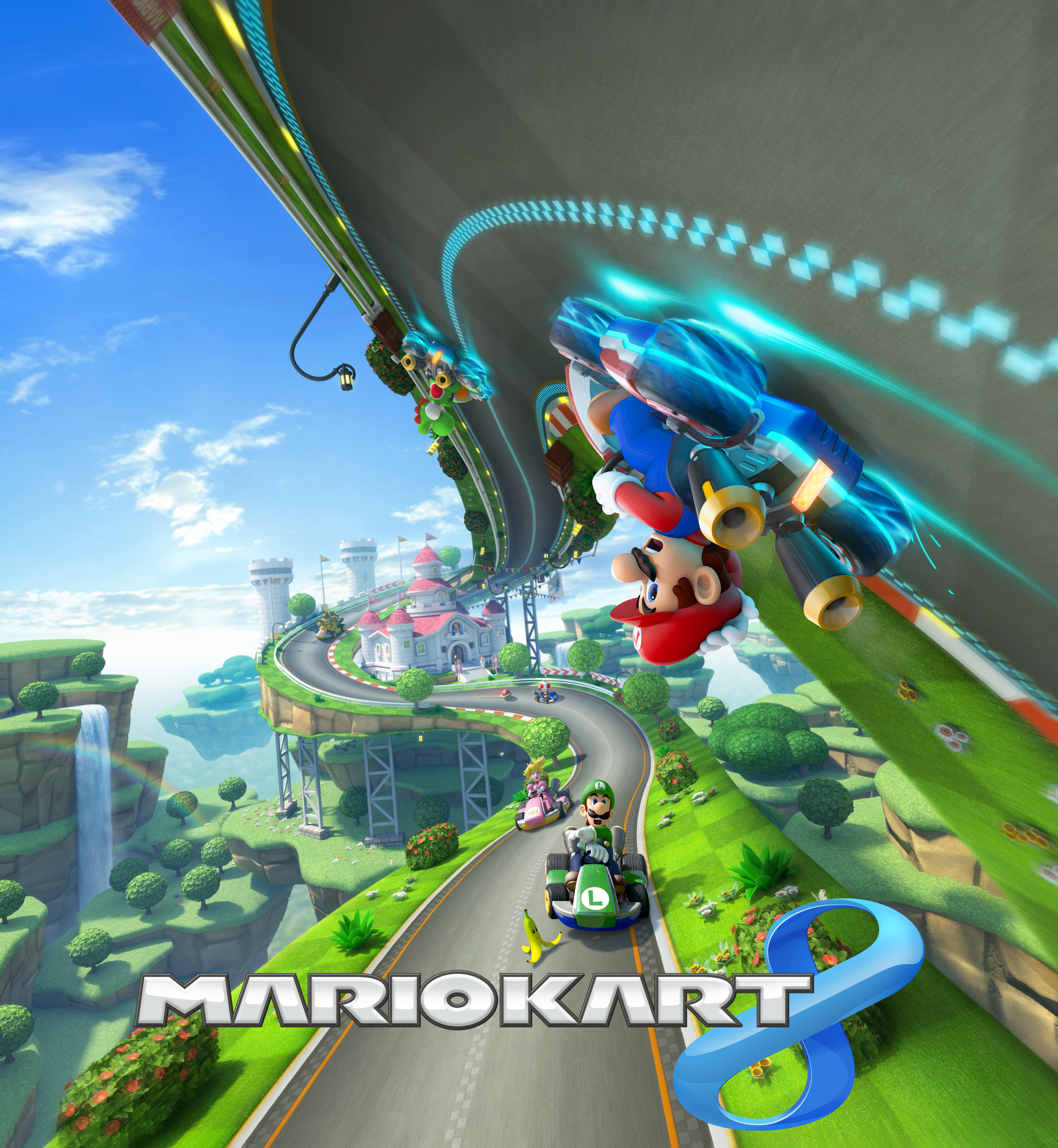 Mario Kart 8 Art , HD Wallpaper & Backgrounds