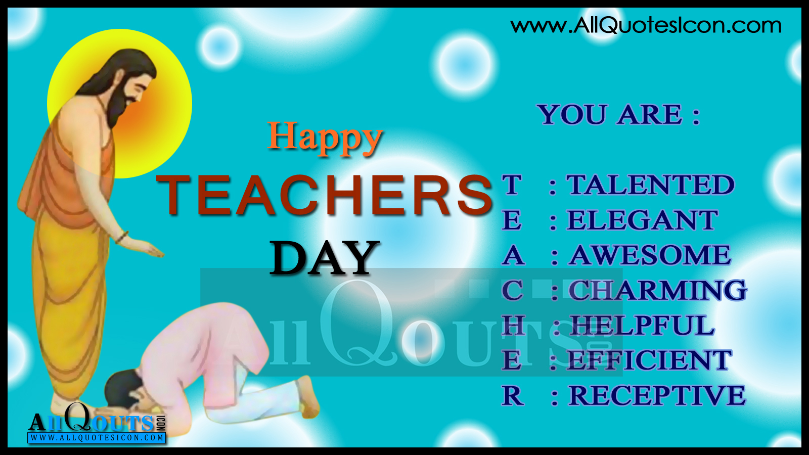 Happy Teachers Day, Teachers Day 2015, Teachers Day - Cartoon , HD Wallpaper & Backgrounds