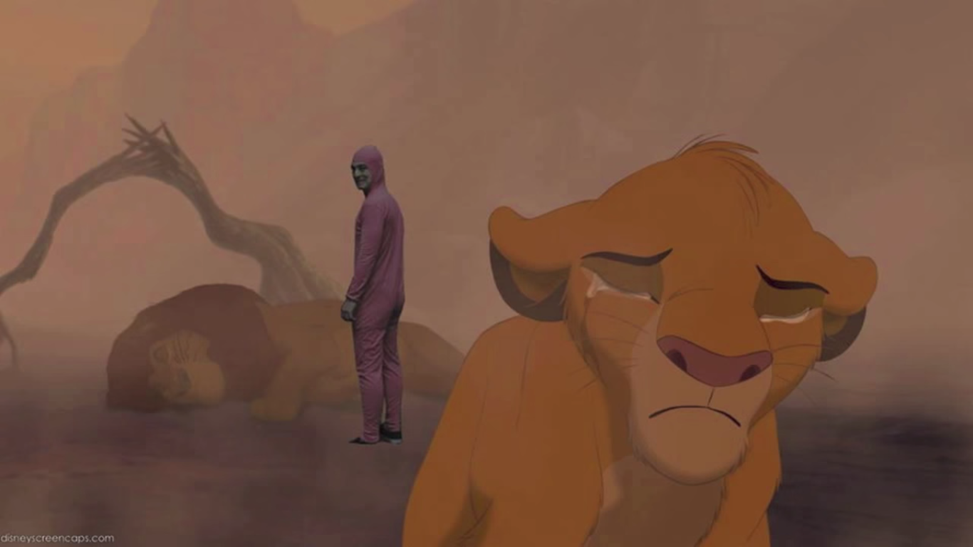 Lion King Mufasa Death Simba Cry , HD Wallpaper & Backgrounds