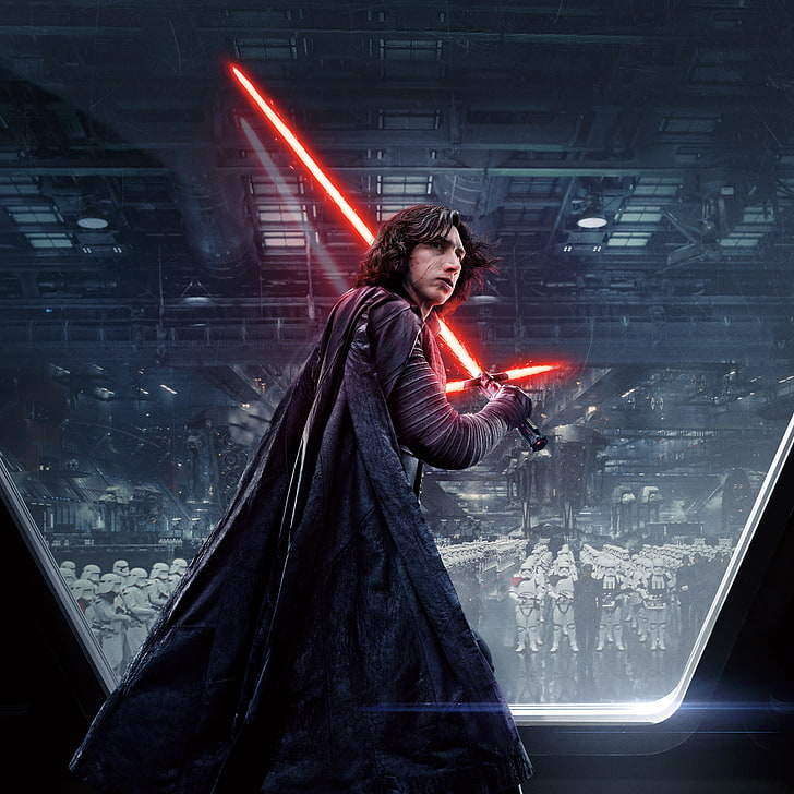 Kylo Ren Last Jedi Poster Hd Wallpaper Backgrounds Download