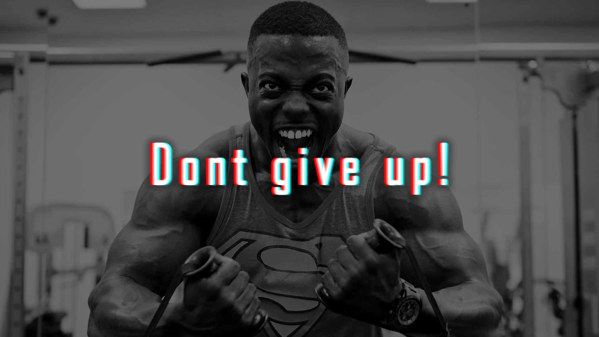 Wallpaper Dontgiveup - Força Musculos , HD Wallpaper & Backgrounds