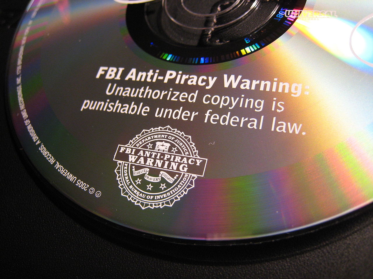 Fbi Anti Piracy Warning Seal Cd , HD Wallpaper & Backgrounds