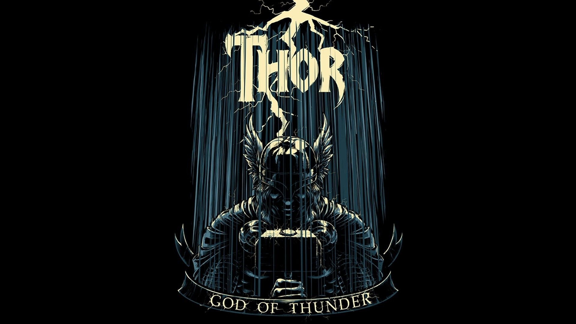 God Of Thunder Thor Wallpaper 
 Data-src - Avengers Fan Art 4k , HD Wallpaper & Backgrounds