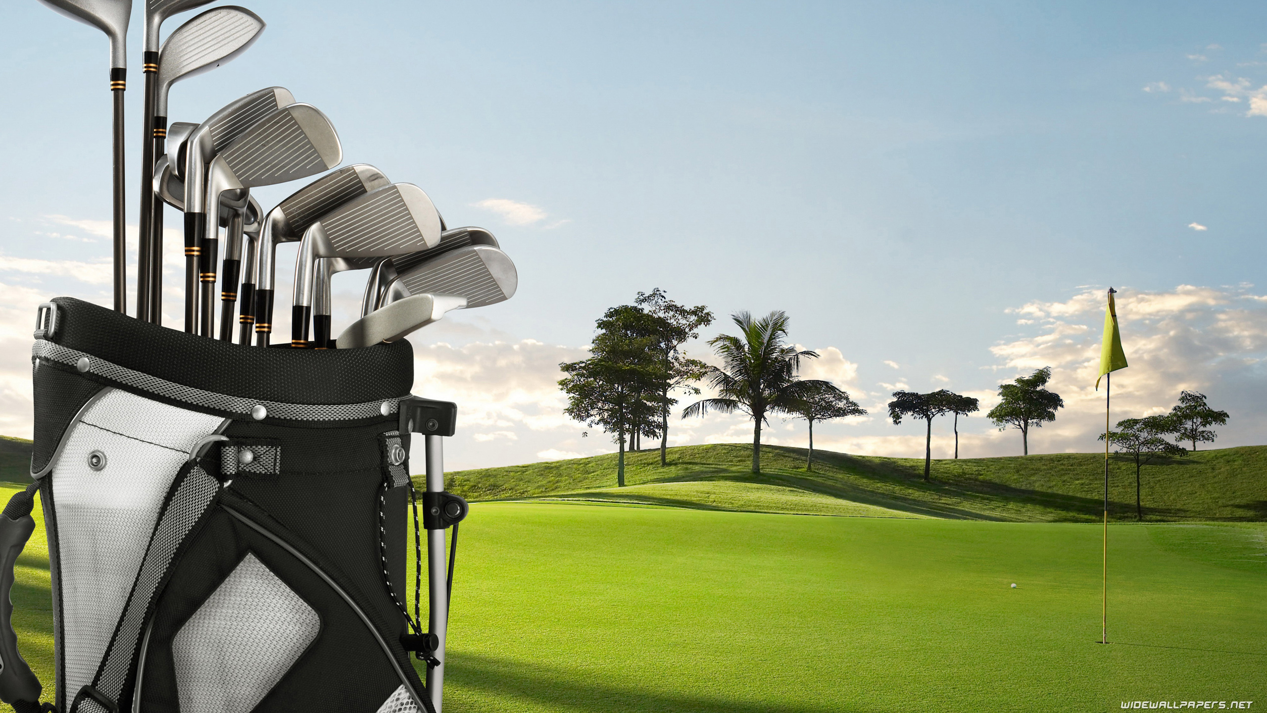 Golf Clubs Background , HD Wallpaper & Backgrounds