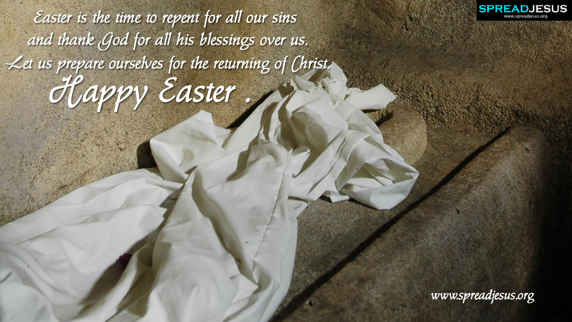 1920x1080, Easter Quotes Hd Wallpapers Easter Is The - Jesus Empty Tomb Cloth , HD Wallpaper & Backgrounds
