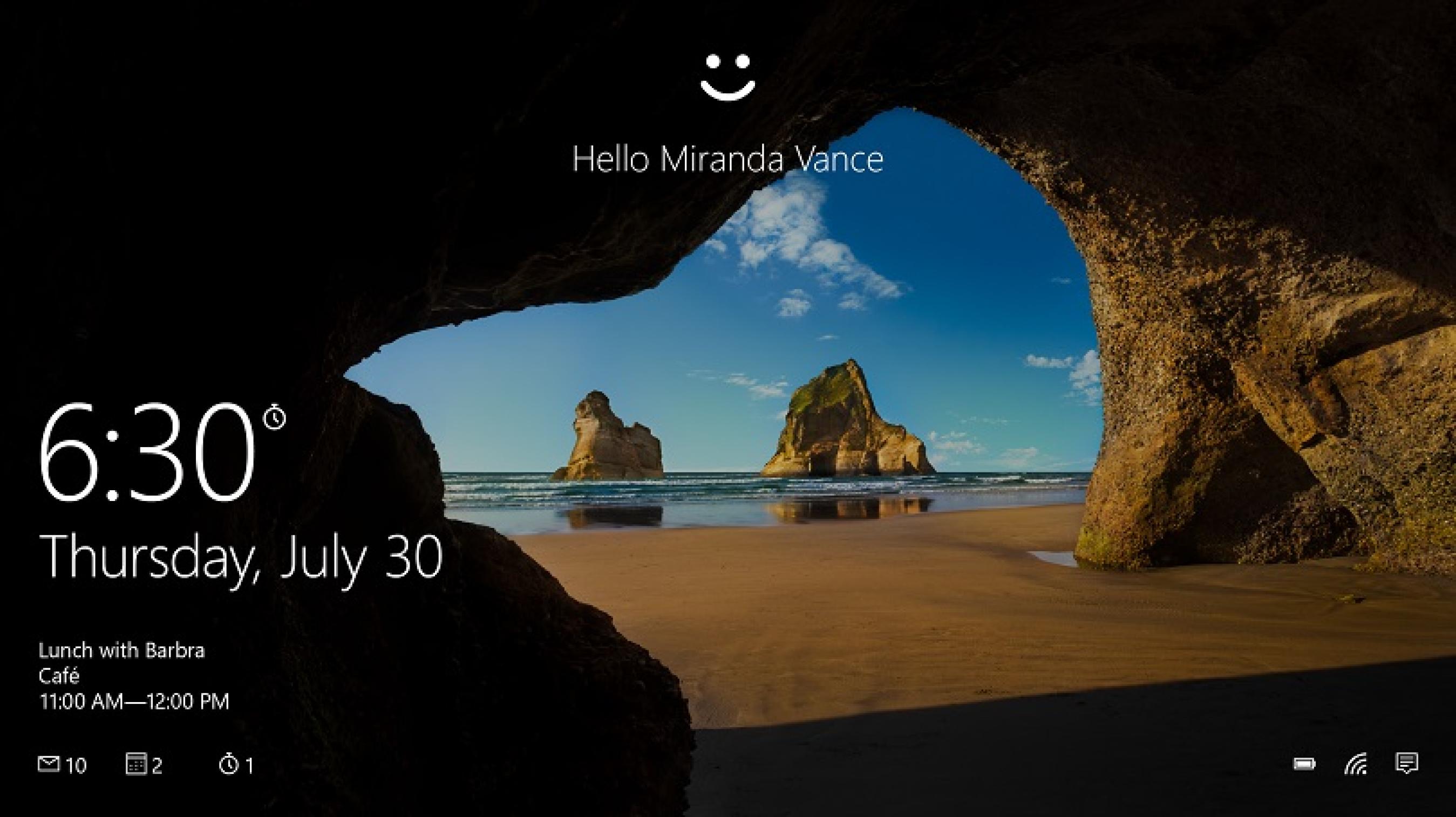 Windows 10 Lock Screen Wifi , HD Wallpaper & Backgrounds