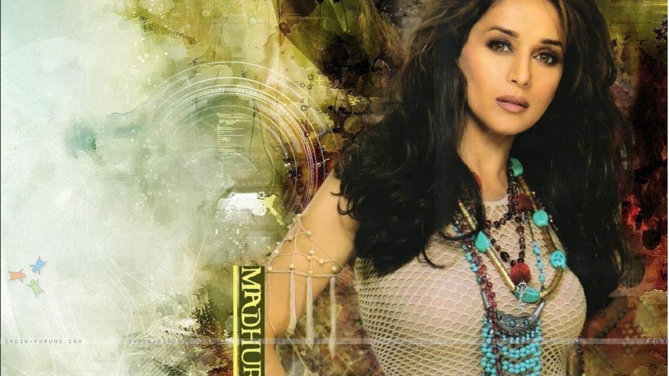 Madhuri Dixit Sexy Hoty Hot , HD Wallpaper & Backgrounds