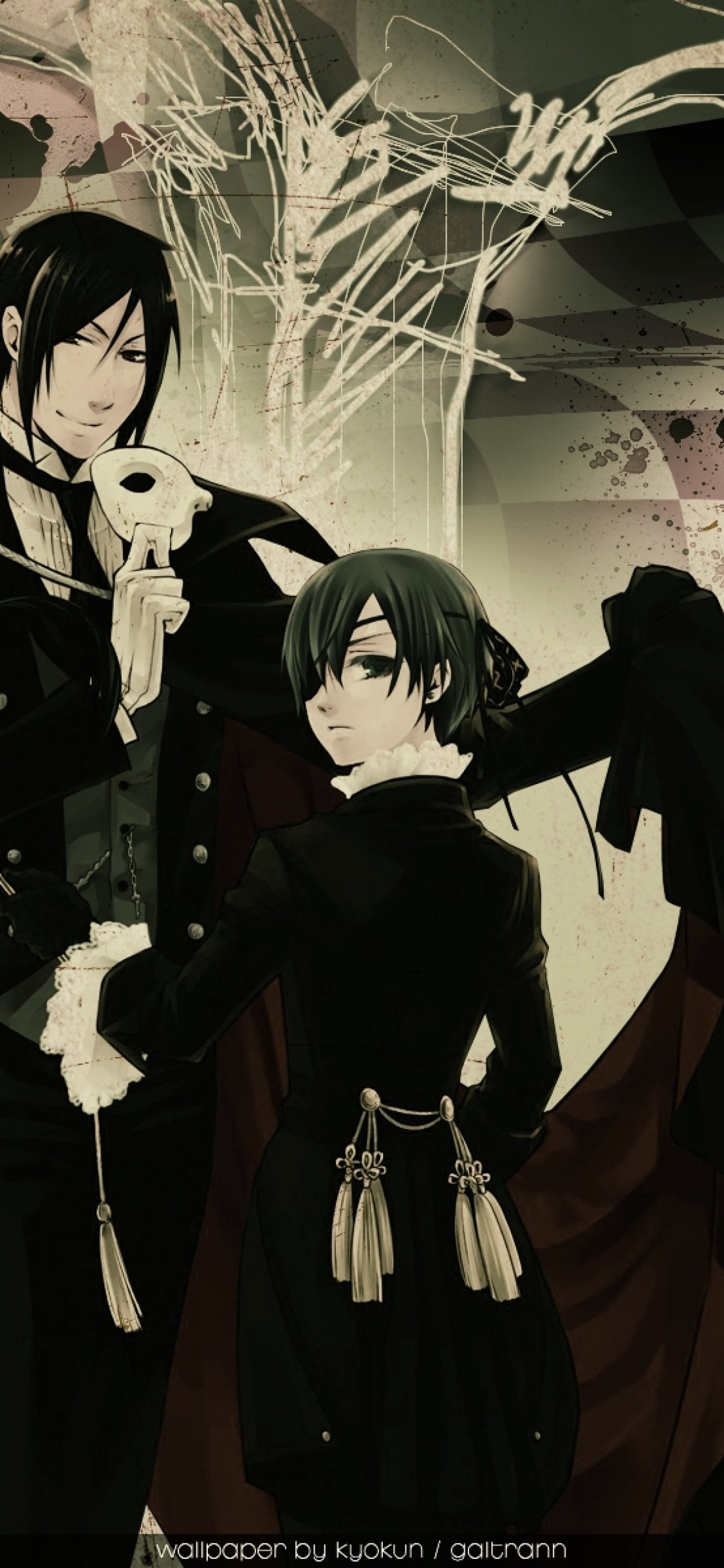 Kuroshitsuji, Ciel X Sebastian, Black Butler - Ciel Sebastian Black Butler , HD Wallpaper & Backgrounds