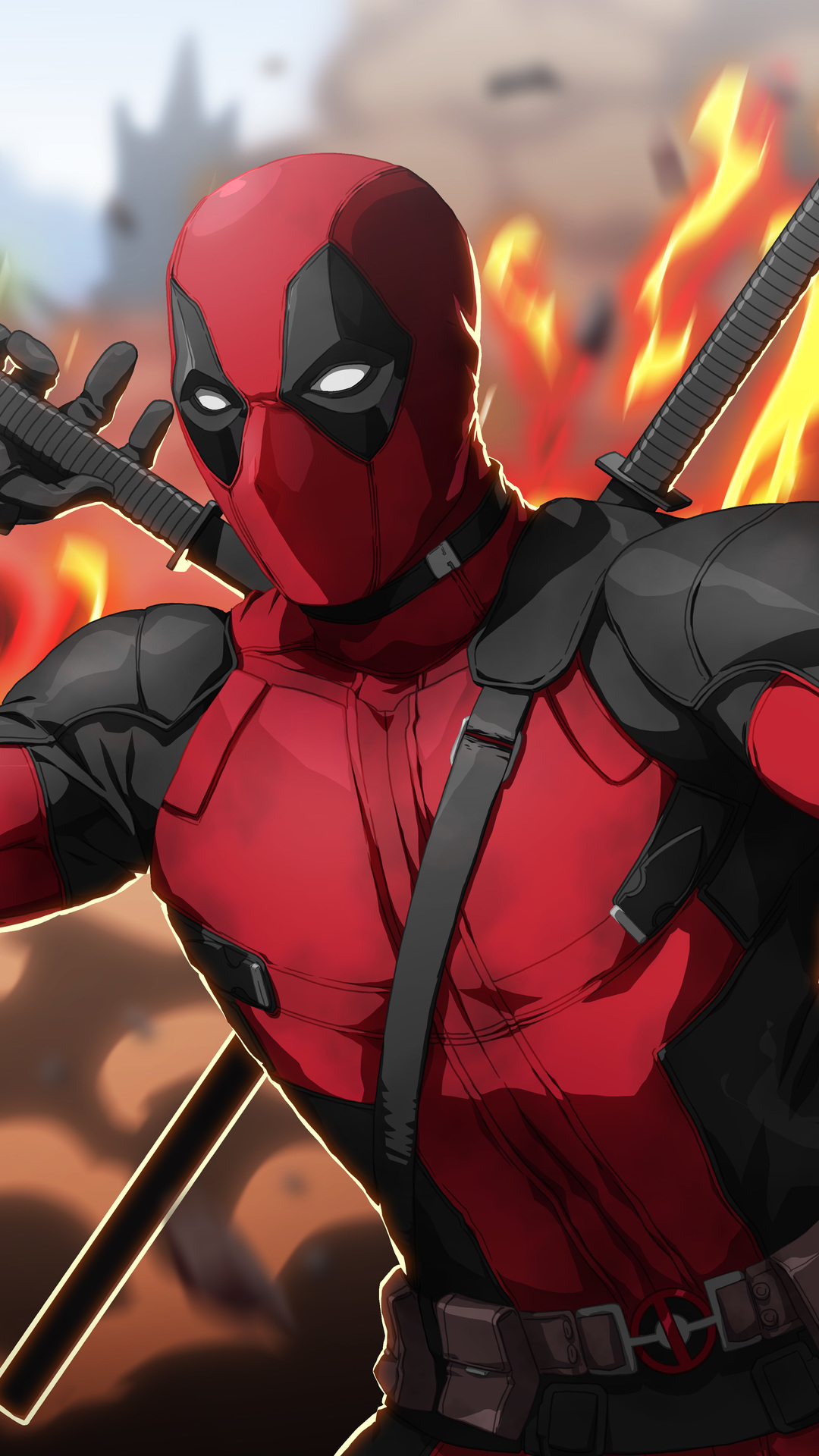 Deadpool Artwork 4k - Spider Man Weed Tray , HD Wallpaper & Backgrounds