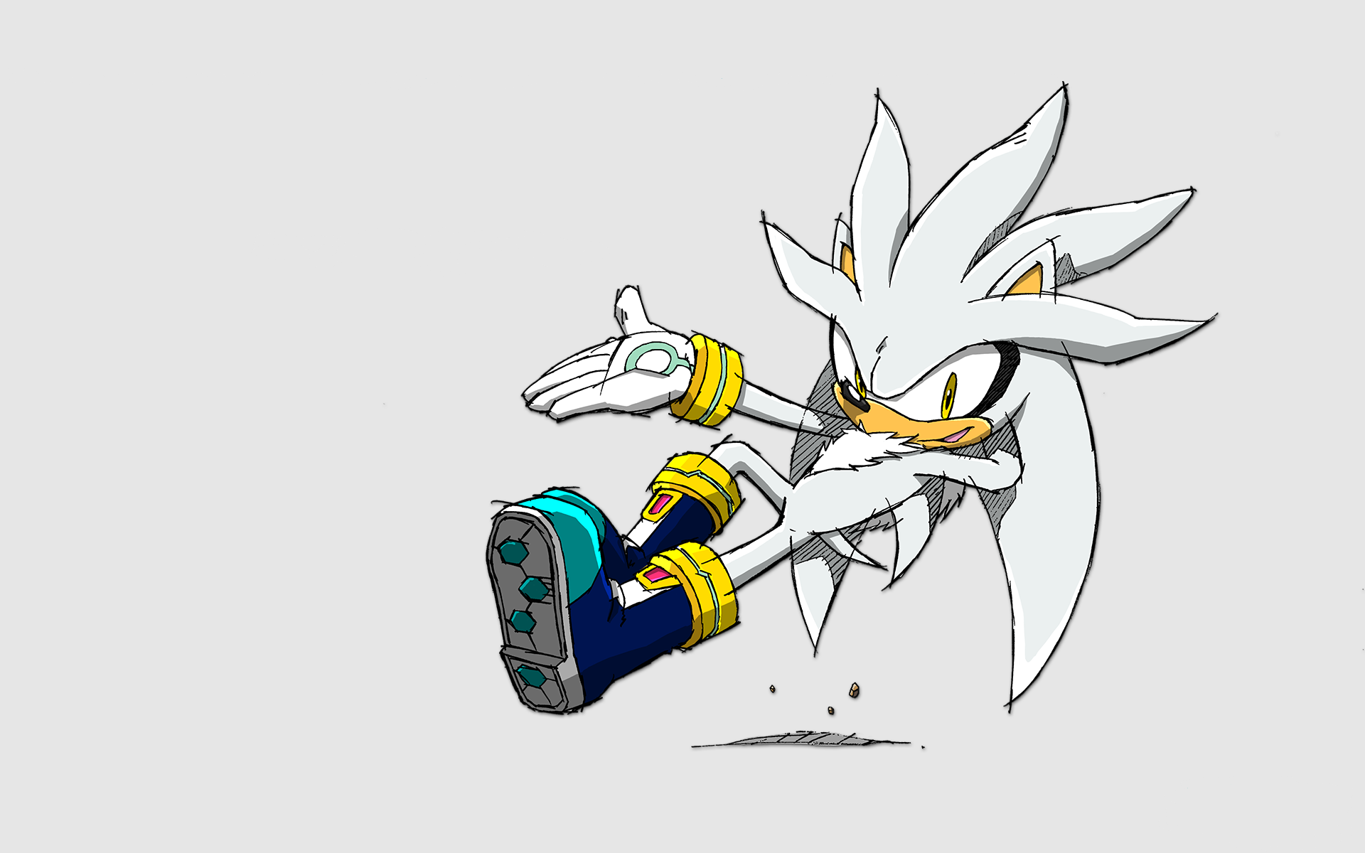 Blaze The Cat And Silver , HD Wallpaper & Backgrounds