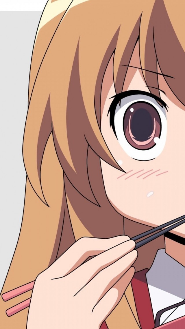 Aisaka Taiga, Face Portrait, Toradora - Aisaka Taiga Wallpaper Phone , HD Wallpaper & Backgrounds