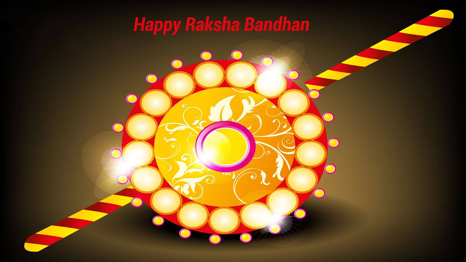 Wish You Happy Rakhi Raksha Bandhan Greetings Wallpaper - Full Hd Rakhi Wallpaper Hd , HD Wallpaper & Backgrounds