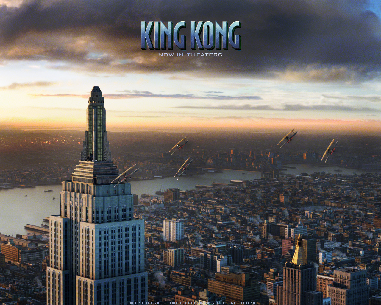 King Kong City Movie Poster , HD Wallpaper & Backgrounds