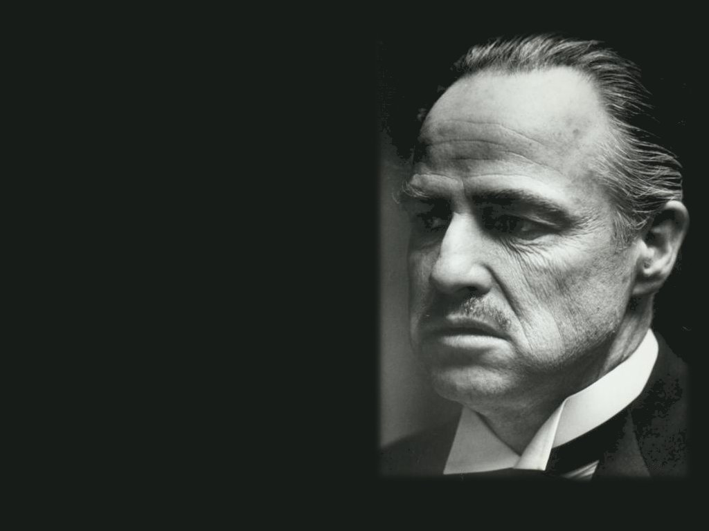 The Godfather - Godfather, Marlon Brando, 1972 , HD Wallpaper & Backgrounds
