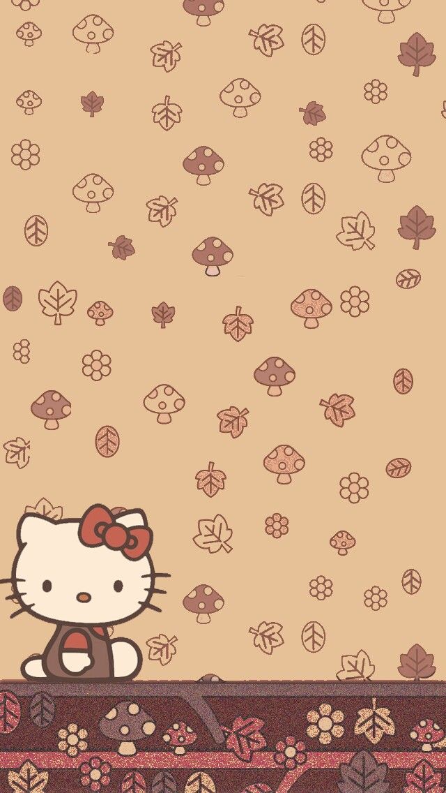 Hello Kitty Thanksgiving Background , HD Wallpaper & Backgrounds
