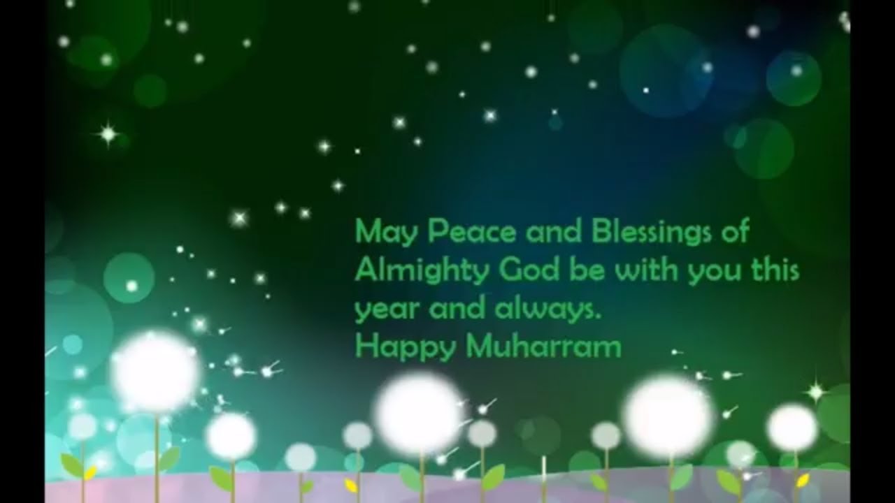 Happy New Year Islamic Wishes 2018 , HD Wallpaper & Backgrounds