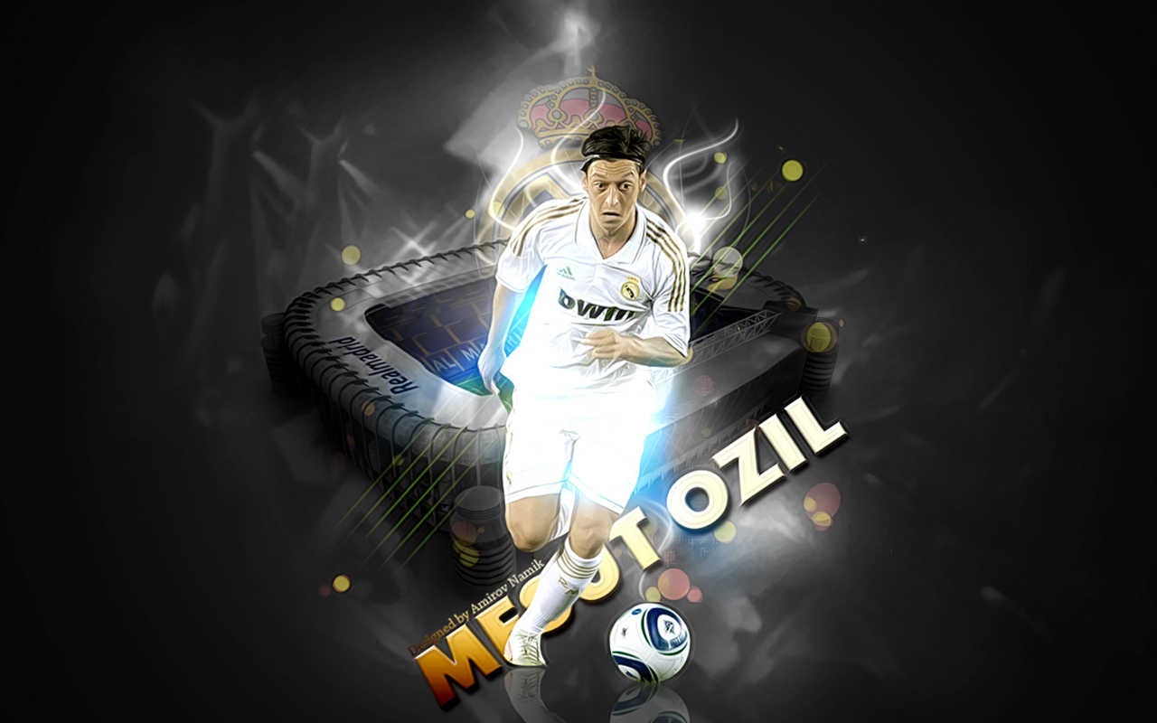 Mesut Ozil Wallpaper - Mesut Ozil Real Madrid 2012 , HD Wallpaper & Backgrounds