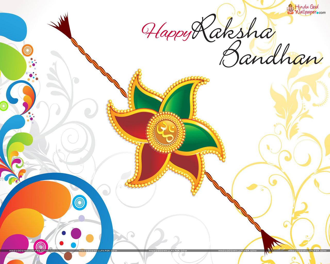 Raksha Bandhan Rakhi Wallpapers For Sister Free - Happy Raksha Bandhan Hd , HD Wallpaper & Backgrounds