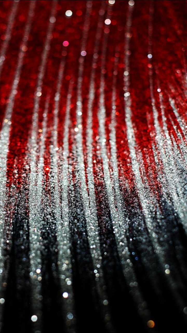 Wallpaper Image - Red And Silver Glitter , HD Wallpaper & Backgrounds