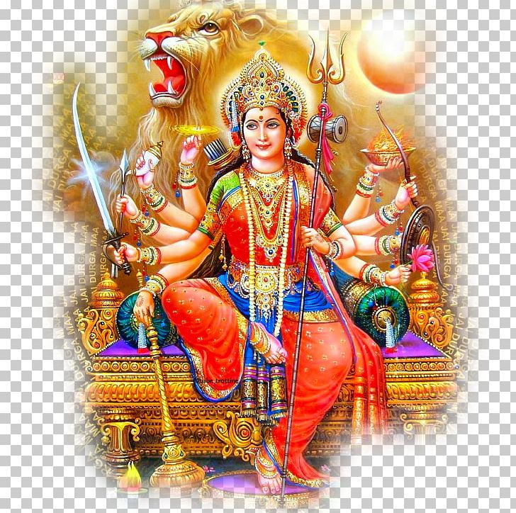 Devi Mahatmya Durga Puja Navaratri Png, Clipart, Bhajan, - Good Morning Durga Maa , HD Wallpaper & Backgrounds