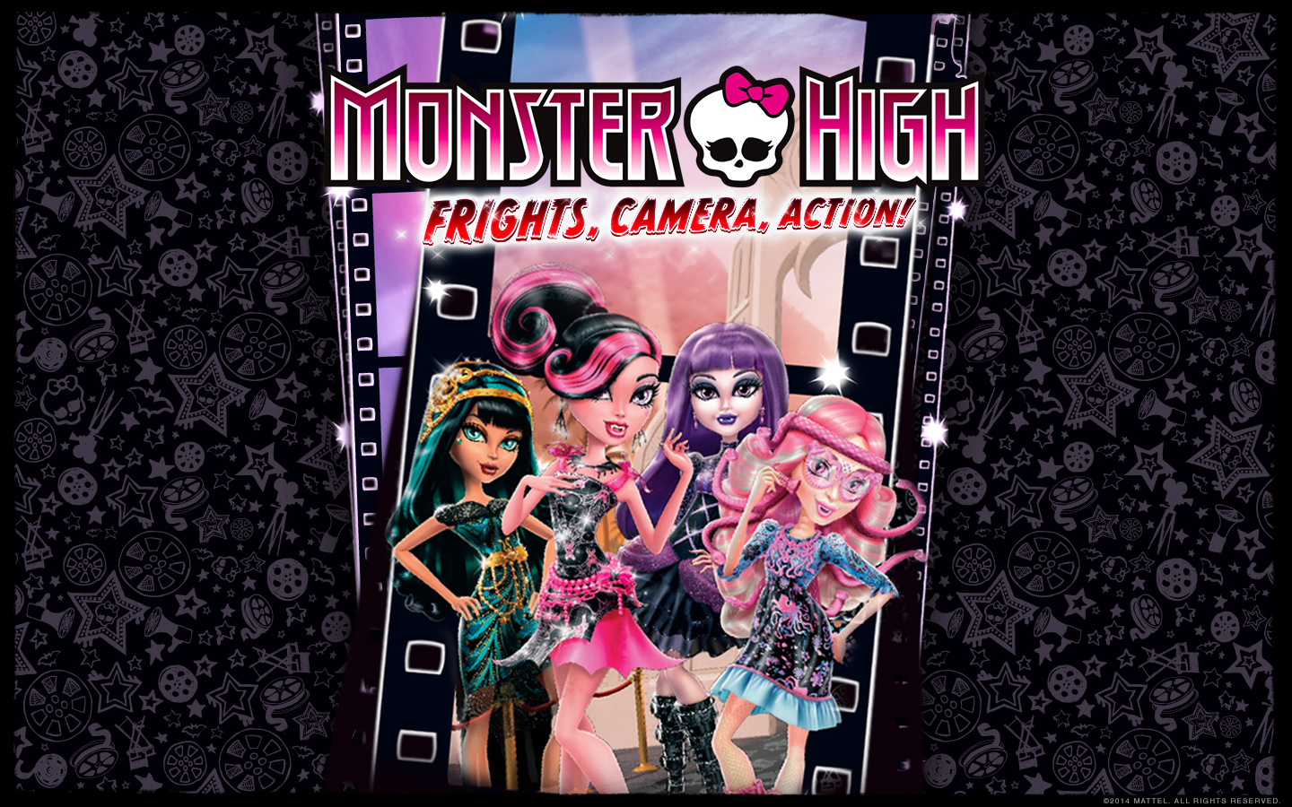 Frights, Camera, Action Hd Wallpapers, Desktop Wallpaper - Monster High Frights Camera Action Poster , HD Wallpaper & Backgrounds