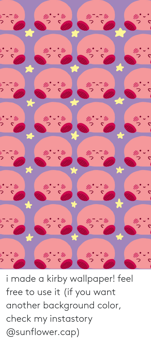 Free, Wallpaper, And Kirby - Illustration , HD Wallpaper & Backgrounds