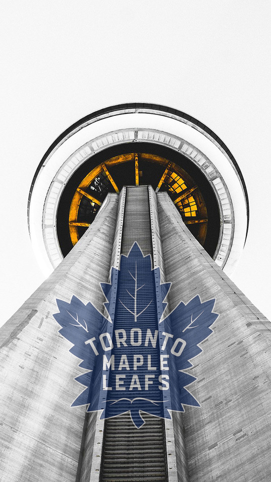 Toronto Maple Leafs Cn Tower , HD Wallpaper & Backgrounds