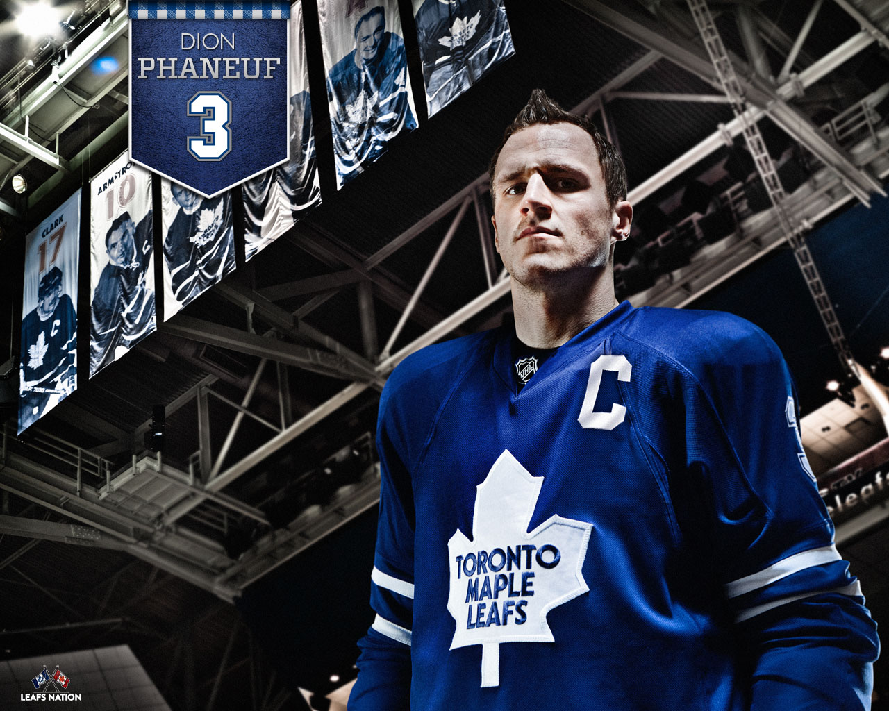 Toronto Maple Leafs Dion Phaneuf , HD Wallpaper & Backgrounds