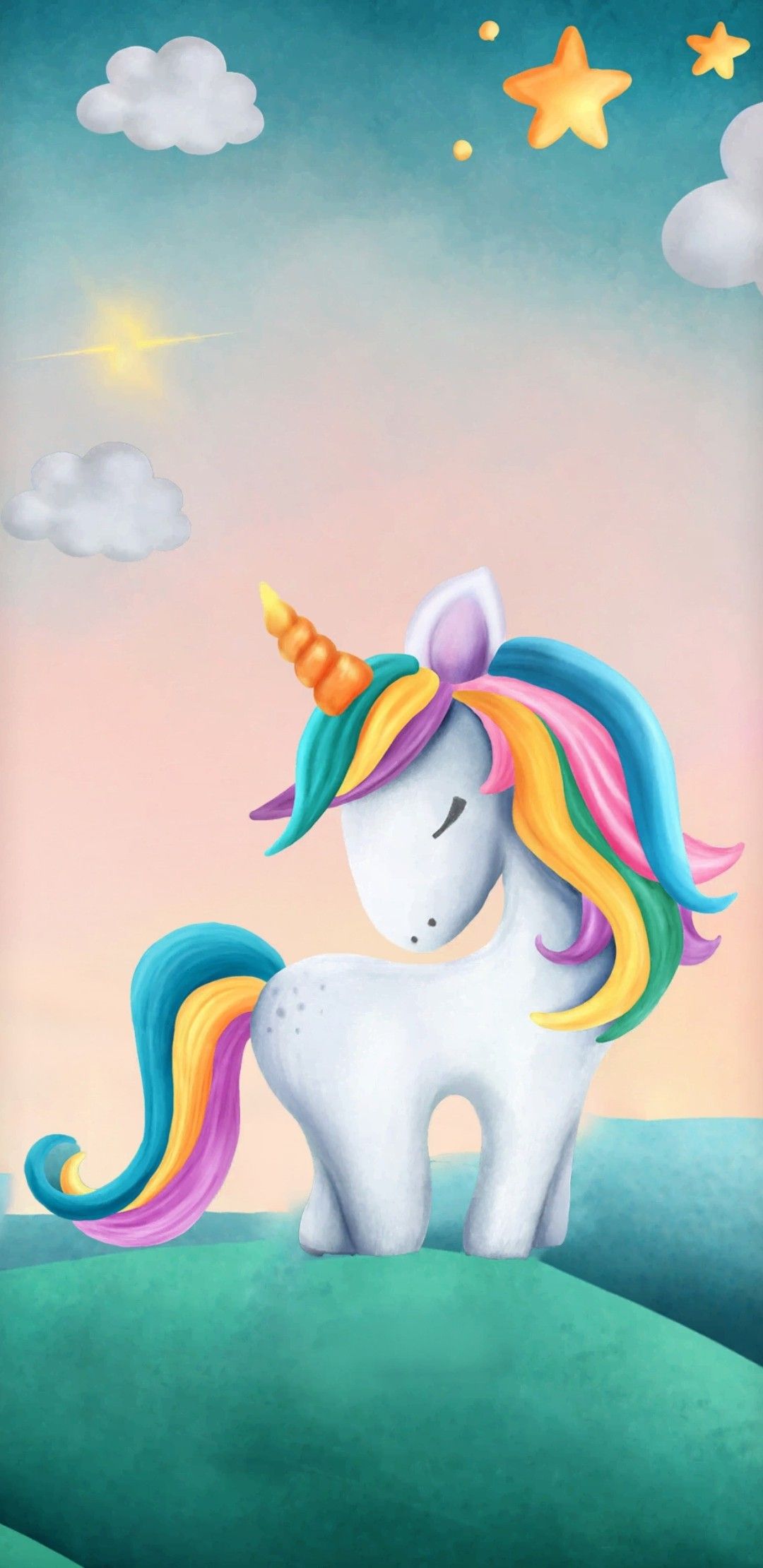Unicorn Paper Background , HD Wallpaper & Backgrounds