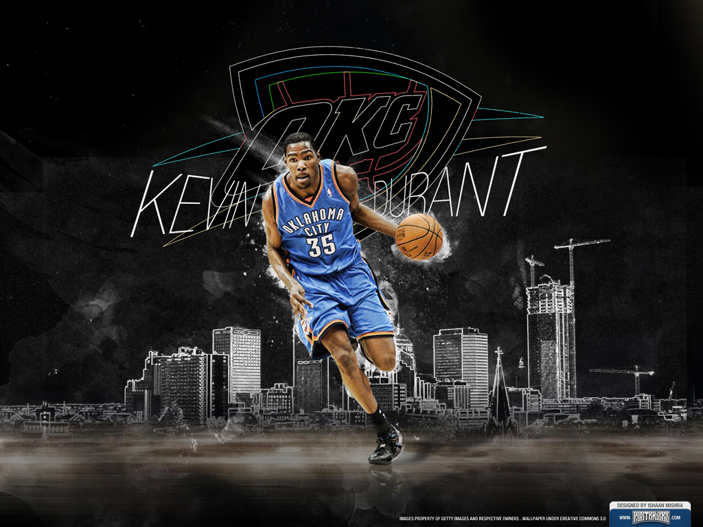 Kevin Durant Thunder , HD Wallpaper & Backgrounds