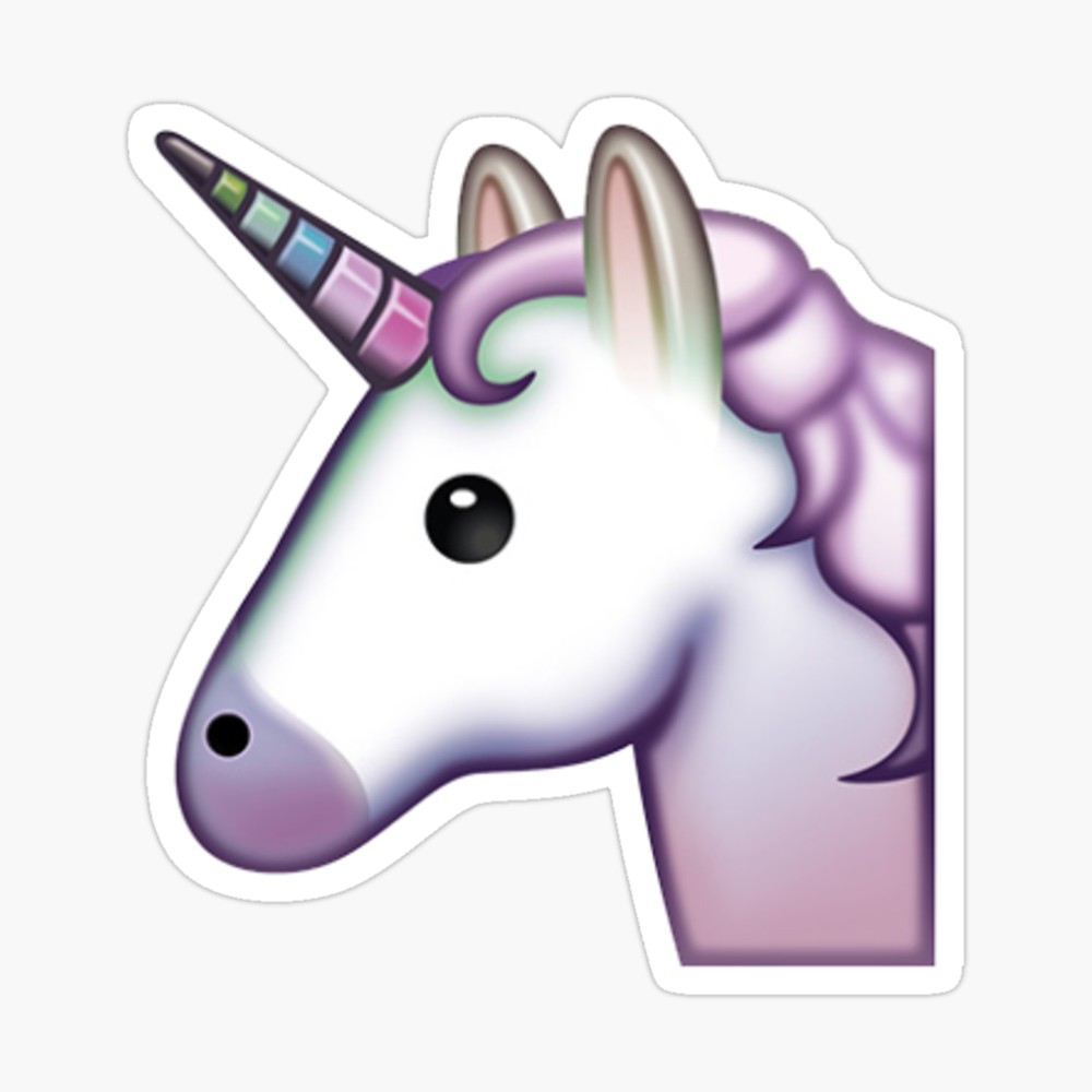 Unicorn Emoji Sticker , HD Wallpaper & Backgrounds