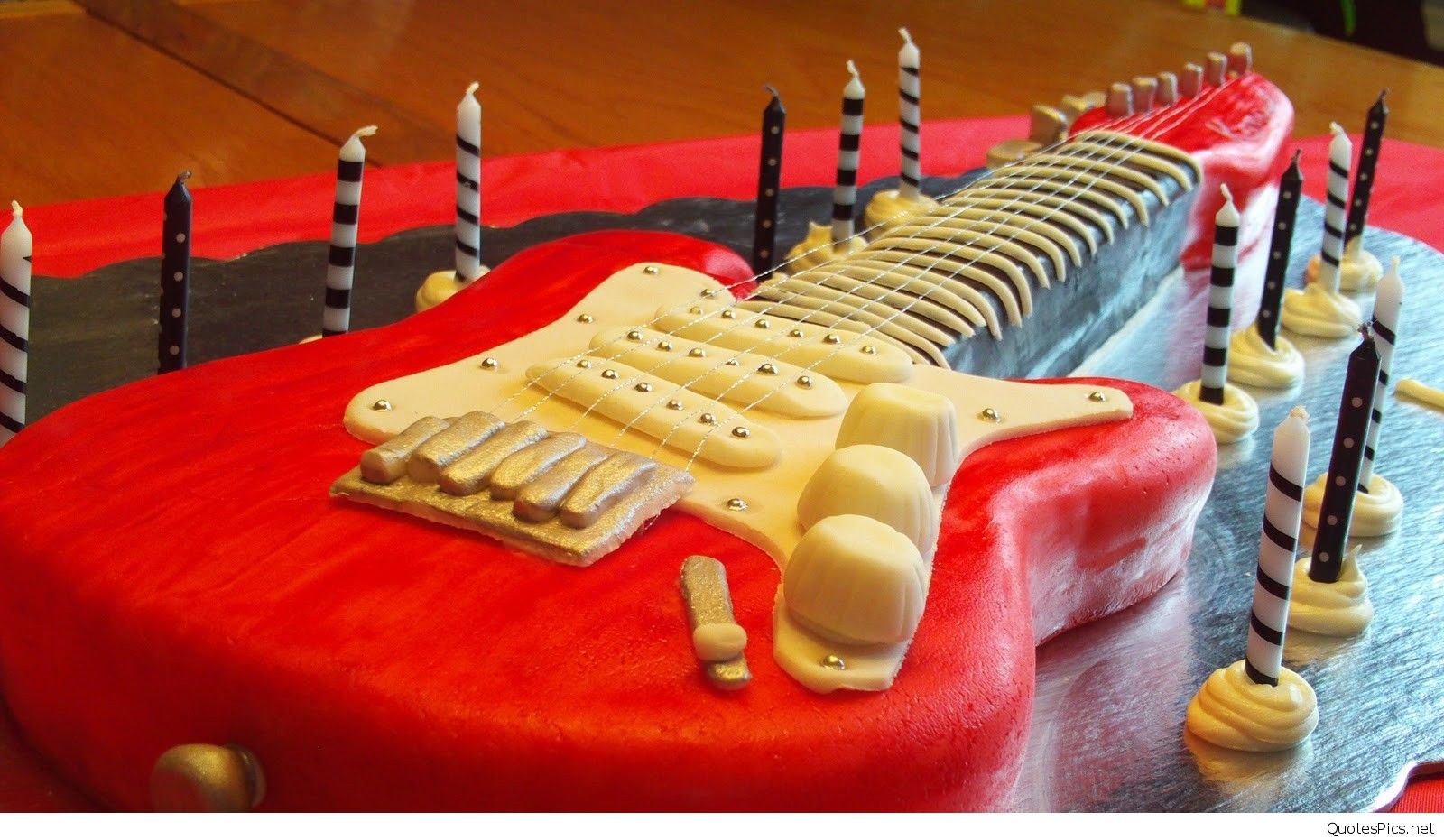 Electric Guitar Birthday Cake , HD Wallpaper & Backgrounds