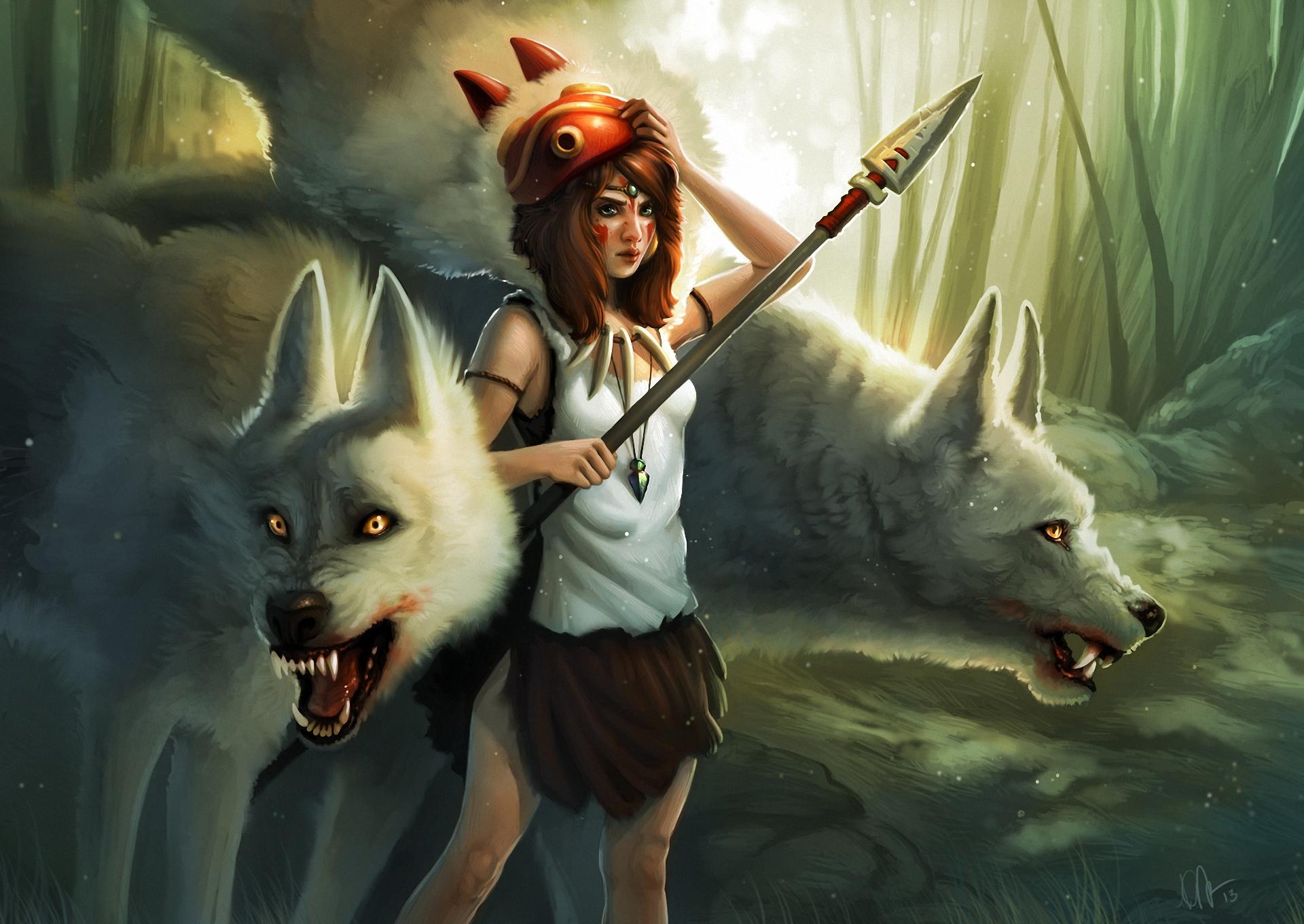 Kelly Perry, Princess Mononoke, Girl , HD Wallpaper & Backgrounds