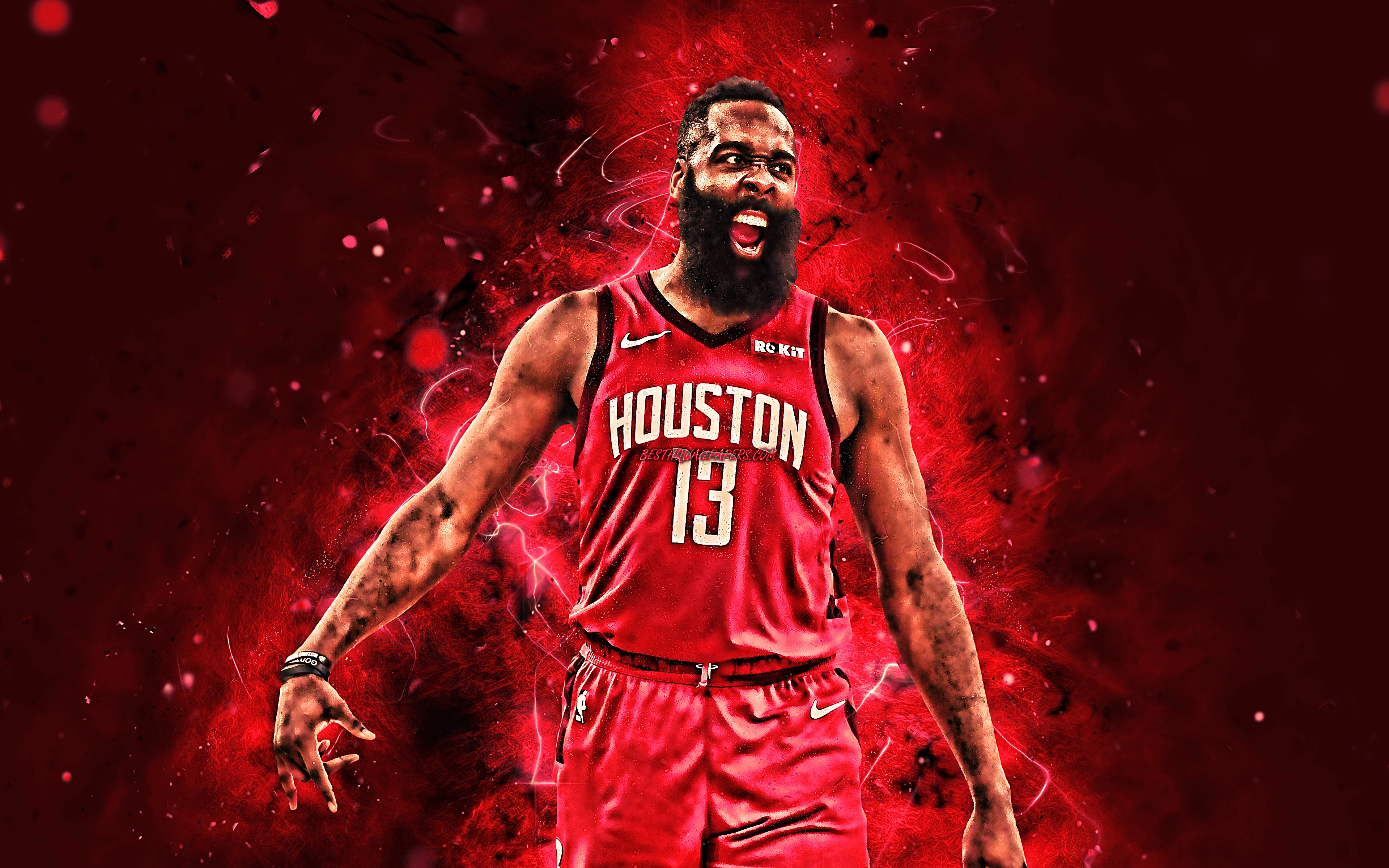 4k, James Harden, 2019, Basketball Stars, Nba, Houston - Computer Background James Harden , HD Wallpaper & Backgrounds