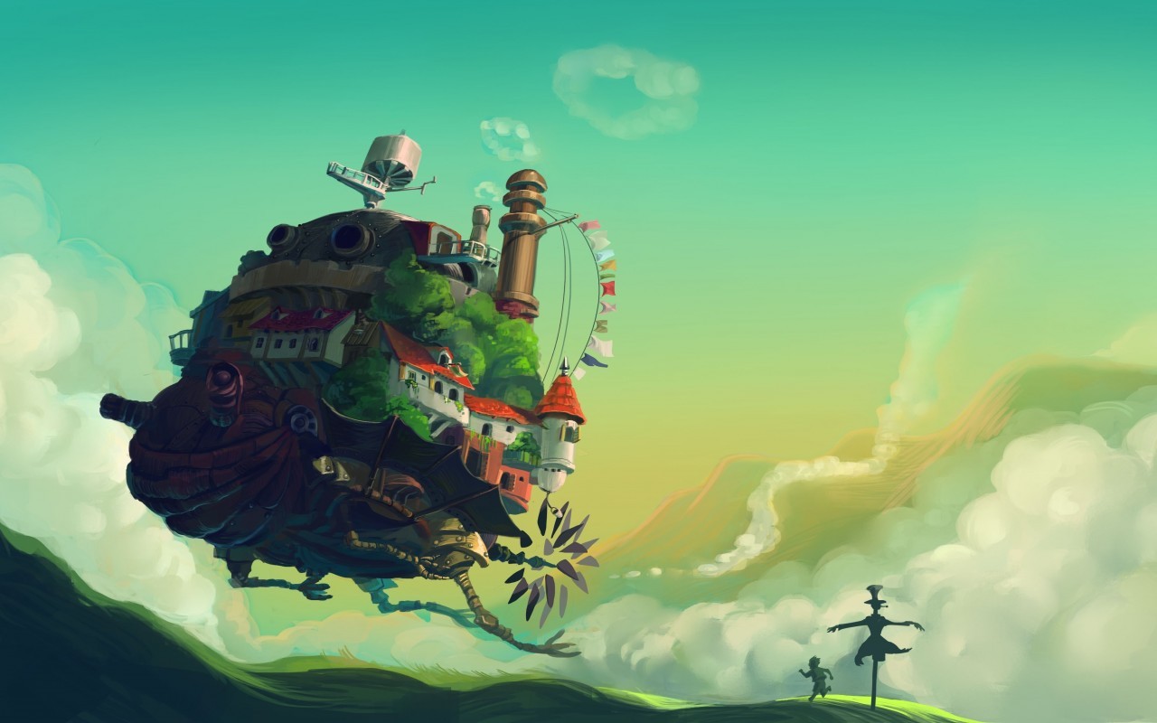 Howl S Moving Castle, Hayao Miyazaki, Studio Ghibli, , HD Wallpaper & Backgrounds